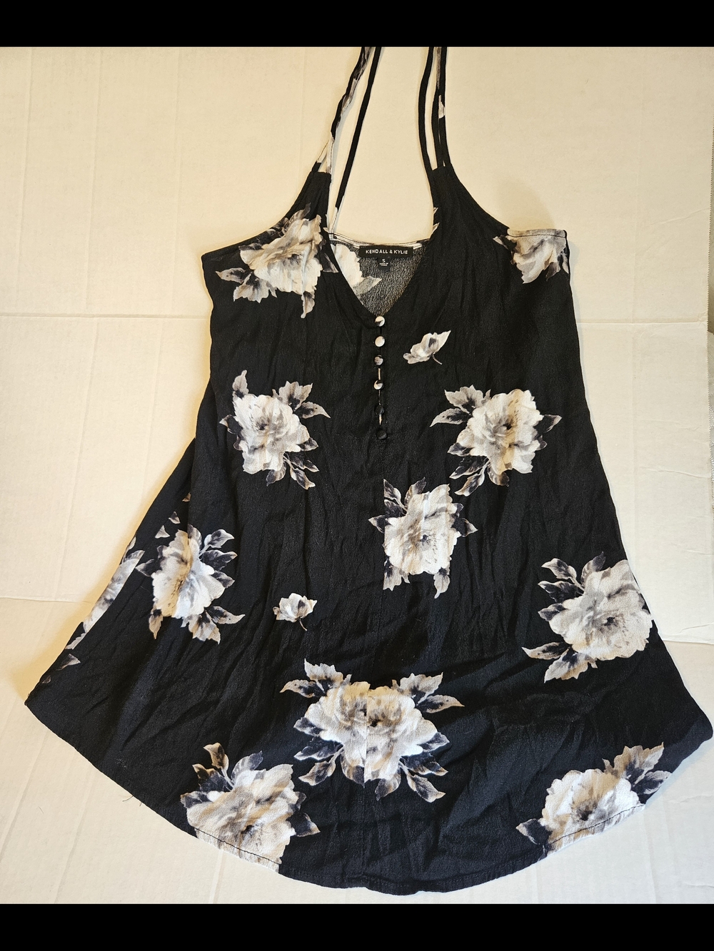 Kendall & Kylie PacSun 2016 Summer Solstice Festival Dress Crinkle Gauze Small
